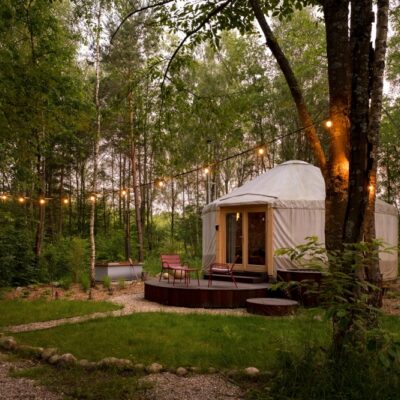 UK glamp site