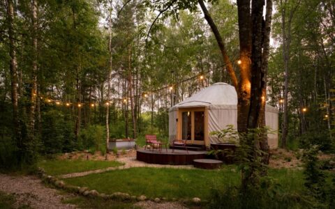 UK glamp site