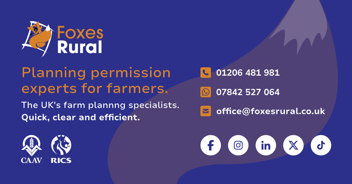 DEFRA Farming Roadmap 2050: Farm Planning | Foxes Rural